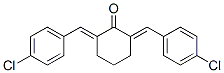 2,6-bis(4-chlorobenzylidene)cyclohexan-1-one CAS#: 18989-82-7