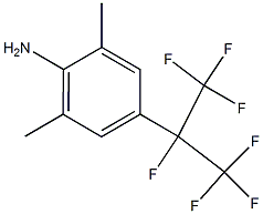 2,6-diMethyl-4-(perfluoropropan-2-yl)aniline CAS#: 273735-43-6