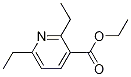2,6-diethyl-3-Pyridinecarboxylic acid ethyl ester CAS#: 100369-97-9