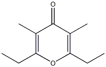 2,6-diethyl-3,5-dimethyl-4H-pyran-4-one CAS#: 1202-10-4