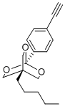 2,6,7-Trioxabicyclo(2.2.2)octane, 1-(4-ethynylphenyl)-4-pentyl- CAS#: 108614-29-5