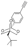 2,6,7-Trioxabicyclo(2.2.2)octane, 4-(2,2-dimethylpropyl)-1-(4-ethynylp henyl)- CAS#: 108614-30-8