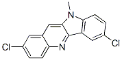 2,7-DICHLORO-10-METHYL-10H-INDOLO[3,2-B]QUINOLINE CAS#: 208177-37-1