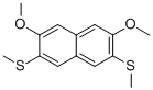 2,7-DIMETHOXY-3,6-BIS(METHYLTHIO)-NAPHTHALENE CAS#: 105404-97-5