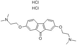 2,7-bis[2-(dimethylamino)ethoxy]-9H-fluoren-9-one dihydrochloride CAS#: 28712-30-3