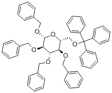 6-O-Trityl-1,2,3,4-tetra-O-benzyl-β-D-glucopyranose CAS#: 27851-28-1