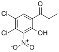 4’,5’-Dichloro-2’-hydroxy-3’-nitropropiophenone CAS#: 288401-10-5