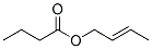 (2E)-2-Butenyl butyrate CAS#: 20279-26-9