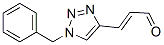 (2E)-3-(1-BENZYL-1H-1,2,3-TRIAZOL-4-YL)ACRYLALDEHYDE CAS#: 13482-78-5