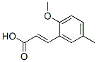 (2E)-3-(2-METHOXY-5-METHYLPHENYL)ACRYLIC ACID CAS#: 103986-76-1