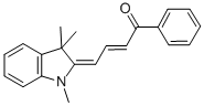 (2E,4E)-1-PHENYL-4-(1,3,3-TRIMETHYL-1,3-DIHYDRO-2H-INDOL-2-YLIDENE)BUT-2-EN-1-ONE CAS#: 14575-25-8