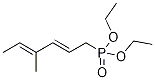 [(2E,4E)-4-Methyl-2,4-hexadienyl]phosphonic Acid Diethyl Ester CAS#: 104701-95-3