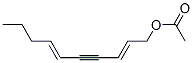 (2E,6E)-1-Acetoxy-2,6-decadien-4-yne CAS#: 29576-70-3