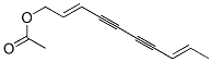 (2E,8E)-2,8-Decadiene-4,6-diyn-1-ol acetate CAS#: 1002-64-8
