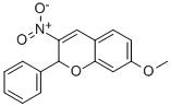 2H-1-BENZOPYRAN, 7-METHOXY-3-NITRO-2-PHENYL- CAS#: 105849-85-2