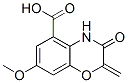 2H-1,4-Benzoxazine-5-carboxylic acid, 3,4-dihydro-7-methoxy-2-methylen e-3-oxo- CAS#: 105897-30-1