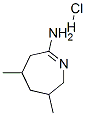 2H-Azepin-7-amine,3,4,5,6-tetrahydro-3,5-dimethyl-,monohydrochloride(9CI) CAS#: 219477-62-0