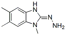2H-Benzimidazol-2-one,1,3-dihydro-1,5,6-trimethyl-,hydrazone(9CI) CAS#: 22486-93-7