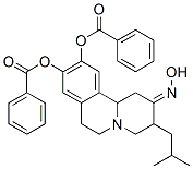 2H-Benzo[a]quinolizin-2-one,  1,3,4,6,7,11b-hexahydro-9,10-dihydroxy-3-isobutyl-,  oxime,  dibenzoate  (ester)  (8CI) CAS#: 21965-48-0