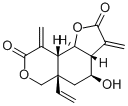 2H-Furo(2,3-f)(2)benzopyran-2,8(3H)-dione, 3a-beta,4,5,5a,6,9,9a-beta, 9b-alpha-octahydro-3,9-dimethylene-4-beta-hydroxy-5a-beta-vinyl-, (+)- CAS#: 18542-37-5