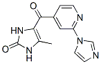 2H-Imidazol-2-one,  1,3-dihydro-4-[[2-(1H-imidazol-1-yl)-4-pyridinyl]carbonyl]-5-methyl- CAS#: 101184-04-7