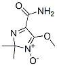 2H-Imidazole-4-carboxamide,5-methoxy-2,2-dimethyl-,1-oxide(9CI) CAS#: 259672-15-6