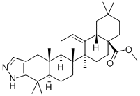 2'H-OLEANA-2,12-DIENO[3,2-C]PYRAZOL-28-OIC ACID METHYL ESTER CAS#: 14910-42-0