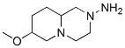 2H-Pyrido[1,2-a]pyrazin-2-amine,octahydro-7-methoxy-(9CI) CAS#: 100070-76-6