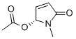 2H-Pyrrol-2-one,5-(acetyloxy)-1,5-dihydro-1-methyl-,(5R)-(9CI) CAS#: 256458-27-2