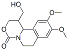 2H,4H-[1,3]Oxazino[4,3-a]isoquinolin-4-one,  1,6,7,11b-tetrahydro-1-(hydroxymethyl)-9,10-dimethoxy- CAS#: 100783-51-5