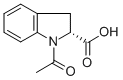 (2R)-1-ACETYL-2,3-DIHYDRO-1H-INDOLE-2-CARBOXYLIC ACID CAS#: 103476-80-8