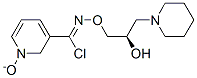 (2R)-1-[[chloro-(1-oxidopyridin-5-yl)methylidene]amino]oxy-3-(1-piperidyl)propan-2-ol CAS#: 289893-25-0