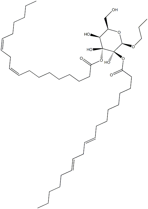 (2R)-2,3-Bis[[(9Z,12Z)-1-oxo-9,12-octadecadien-1-yl]oxy]propyl beta-D-galactopyranoside CAS#: 111187-15-6
