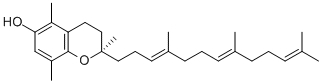 (2R)-2,5,7,8-tetramethyl-2-[(3E,7E)-4,8,12-trimethyltrideca-3,7,11-trienyl]chroman-6-ol CAS#: 1721-51-3