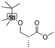 (2R)-METHYL 3-[(TERT-BUTYLDIMETHYLSILYL)OXY]-2-METHYLPROPIONATE CAS#: 105859-44-7