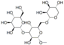 (2R,3S,4S,5S,6R)-2-[(2S,3S,4S,5R,6R)-3,5-dihydroxy-2-methoxy-6-[[(2R,3S,4S,5R)-3,4,5-trihydroxyoxan-2-yl]oxymethyl]oxan-4-yl]oxy-6-(hydroxymethyl)oxane-3,4,5-triol CAS#: 108795-32-0