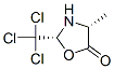 (2R,4R)-4-Methyl-2-trichloro-methyloxazolidin-5-one CAS#: 220200-88-4
