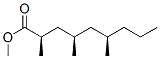 [2R,4R,6R,(-)]-2,4,6-Trimethylnonanoic acid methyl ester CAS#: 2490-57-5