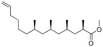[2R,4R,6R,8R,(-)]-2,4,6,8-Tetramethyl-13-tetradecenoic acid methyl ester CAS#: 27829-59-0