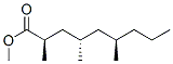 [2R,4S,6R,(-)]-2,4,6-Trimethylnonanoic acid methyl ester CAS#: 18450-82-3