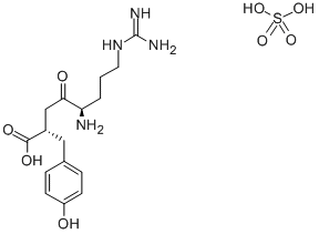 (2R,5S)-5-AMINO-8-GUANIDINO-4-OXO-2-P-HYDROXYPHENYLMETHYLOCTANOIC ACID SULFATE CAS#: 103900-19-2