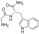(2S)-2-[(2-aminoacetyl)amino]-3-(1H-indol-3-yl)propanamide CAS#: 1510-05-0