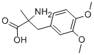 (2S)-2-Amino-3-(3,4-dimethoxyphenyl)-2-methyl-propanoic acid CAS#: 10128-06-0