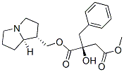 (2S)-2-Hydroxy-2-benzylbutanedioic acid 1-[[(4S,5R)-1-azabicyclo[3.3.0]octan-4-yl]methyl]4-methyl ester CAS#: 23412-99-9