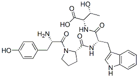 (2S,3R)-2-[[(2S)-2-[[(2S)-1-[(2S)-2-amino-3-(4-hydroxyphenyl)propanoyl ]pyrrolidine-2-carbonyl]amino]-3-(1H-indol-3-yl)propanoyl]amino]-3-hyd roxy-butanoic acid CAS#: 103930-64-9