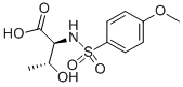 (2S,3R)-3-HYDROXY-2-{[(4-METHOXYPHENYL)SULFONYL]AMINO}BUTANOIC ACID CAS#: 113793-31-0