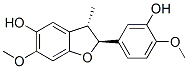 [2S,3S,(-)]-2,3-Dihydro-2-(3-hydroxy-4-methoxyphenyl)-6-methoxy-3-methylbenzofuran-5-ol CAS#: 25089-37-6