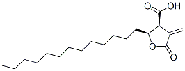 (2S,3S)-Tetrahydro-4-methylene-5-oxo-2-tridecyl-3-furancarboxylic acid CAS#: 22800-27-7