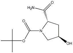 (2S,4R)-1-Boc-2-carbamoyl-4-hydroxypyrrolidine CAS#: 109384-24-9