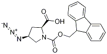 (2S,4S)-1-fMoc-4-azidopyrrolidine-2-carboxylic acid CAS#: 263847-08-1